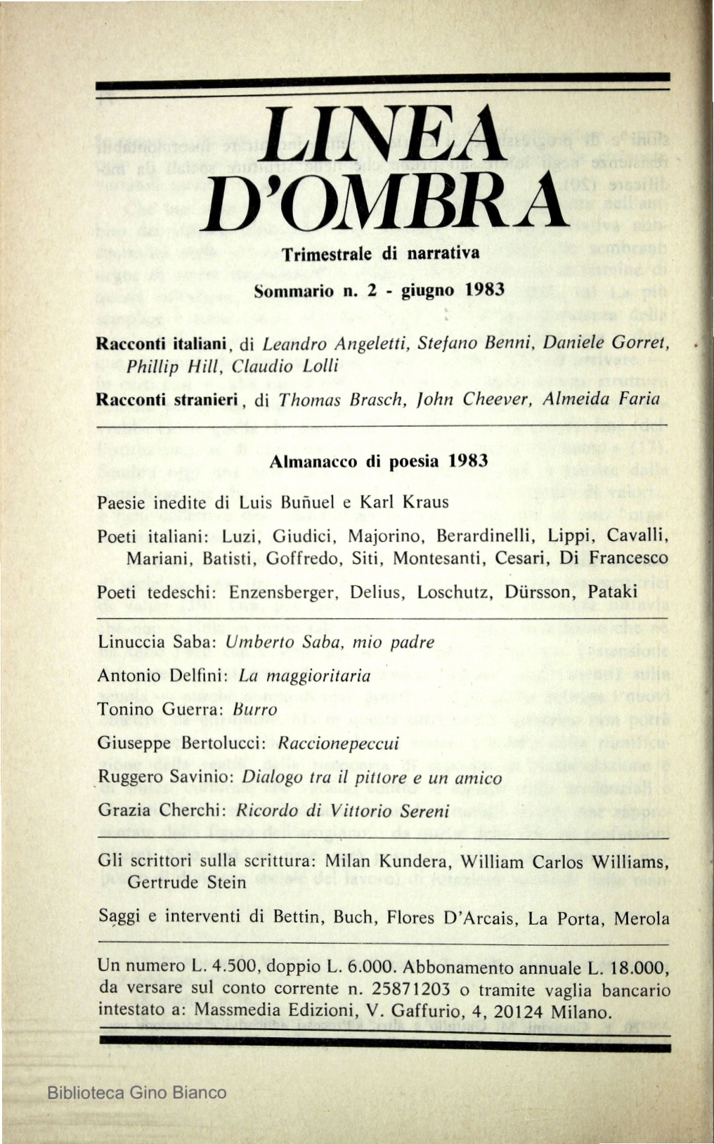 Quaderni Piacentini Nuova Serie N 9 19