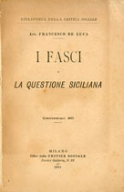 I Fasci e la questione siciliana