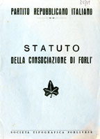 Statuto della consociazione di Forlì