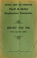 Report for 1908 with balance sheet