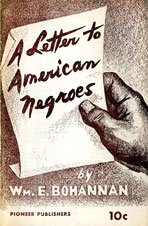 A letter to American Negroes