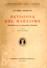 Revisione del marxismo : Lineamenti di un socialismo integrale