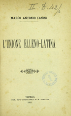 L'unione elleno-latina