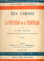 Les Carnot et le président de la république