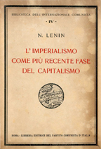 L'imperialismo come più recente fase del capitalismo