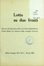 Lotta su due fronti