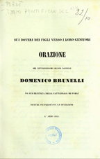 Sui doveri dei figli verso i loro genitori