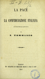 La pace e la confederazione italiana