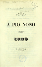 A Pio nono