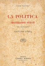 La politica e le organizzazioni operaie