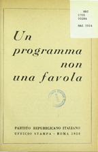 Un programma non una favola