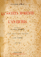 La società morente e l'anarchia