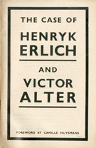 The case of Henryk Erlich and Victor Alter
