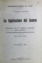 La legislazione del lavoro