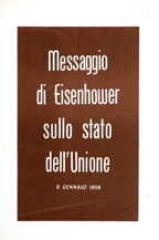 Messaggio di Eisenhower sullo stato dell'Unione