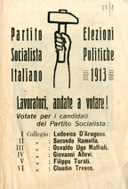 PSI - Elezioni Politiche 1913