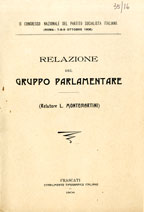 Relazione del Gruppo Parlamentare