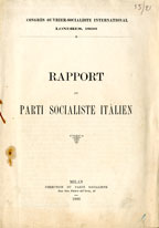 Rapport du Parti socialiste italien
