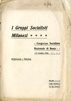 I Gruppi Socialisti Milanesi