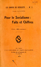 Pour le socialisme: faits et chiffres