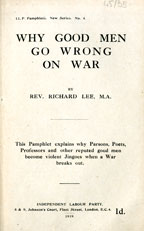 Why good men go wrong on war