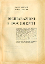 Dichiarazioni e Documenti