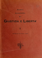 Nuovi quaderni di Giustizia e Libertà