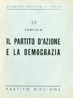 Il Partito d'Azione e la Democrazia